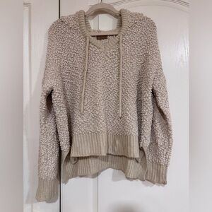 POL Cream popcorn hoodie​